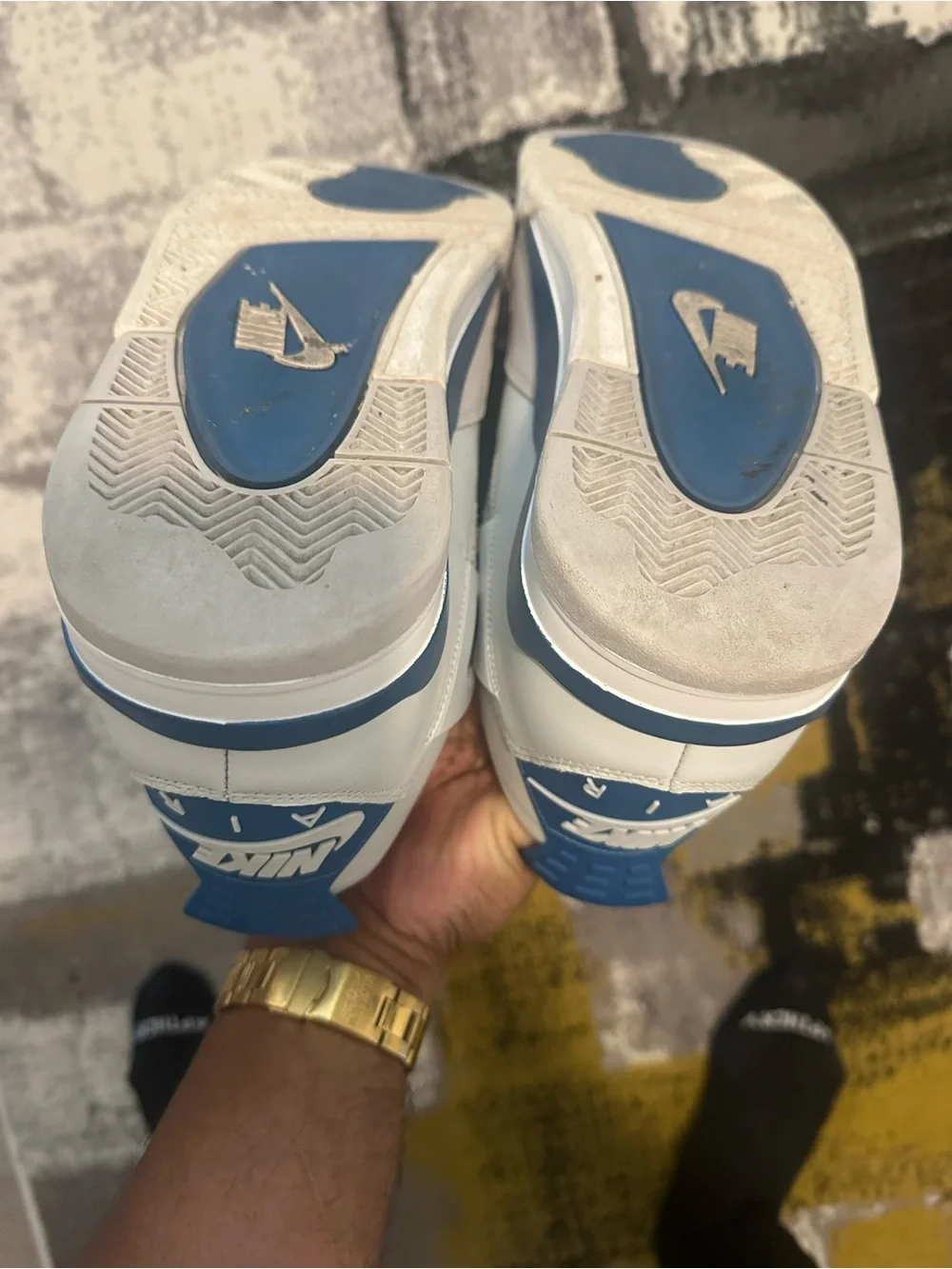Retro Air Jordan 4 Military Blue